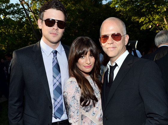 Cory Monteith, Lea Michele, Ryan Murphy Cory Monteith, Lea Michele, Ryan Murphy